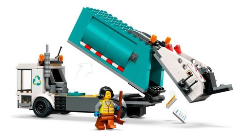 Kit De Construcción Lego City Camión De Reciclaje 60386