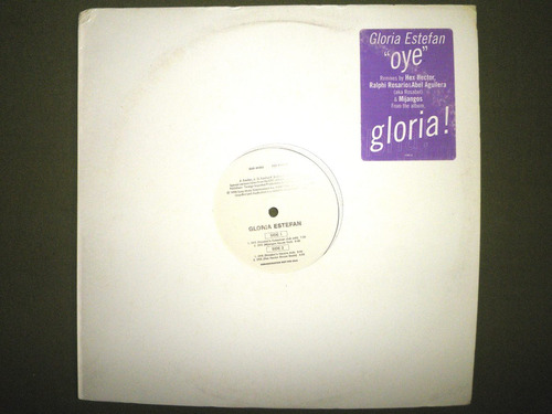 Disco Remix Vinyl Importado De Gloria Estefan - Oye (1998)