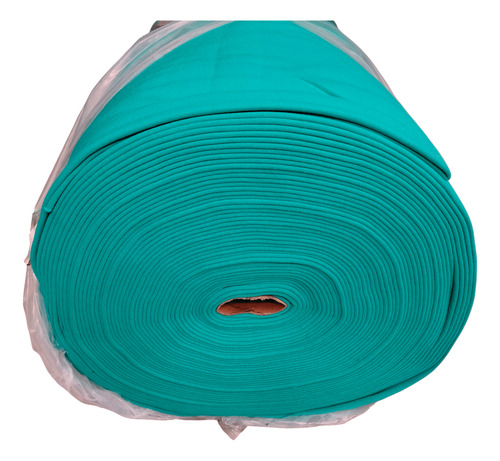 Tela Frisa Friza Invisible Peinada Verde Cerami X M/kg/rollo Verde Ceramico Liso