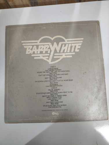 Lp Vinil Usado Barry White (Usado)