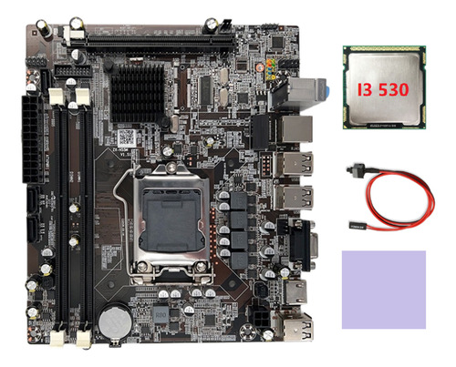 La Placa Base H55 Lga1156 Es Compatible Con Cpu Dd De La Ser