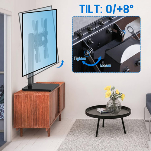 Soporte Para Tv Mountup, Hasta 70 PuLG, Máx 39.9kg, Vesa