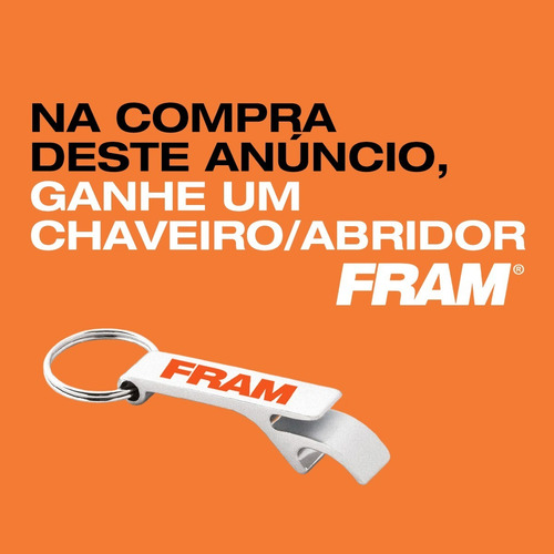 Imagem 2 de 4 de Filtro Óleo Moto Fram Ph6114 Bmw F800 K1300 Nuda S1000rr