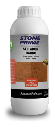 Sellador Para Barro, Arcillas Y Adobe - Brick Stone 1.1 L