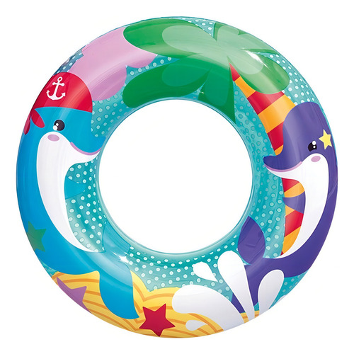 Salvavidas Inflable Infantil Para Niños Marinos 3 Pz Bestway
