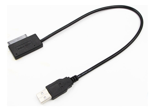 Adaptador Usb De 35 Cm Para Pc, 6p+7p, Cd, Dvd Rom A Usb 2.0