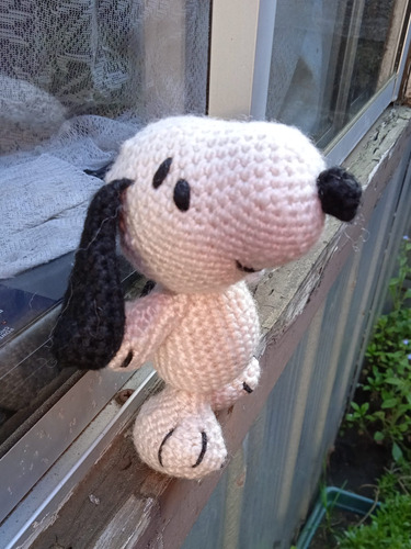 Peluche Amigurumi Snoopy Hipoalergénico 15 Cms Envío Gratis