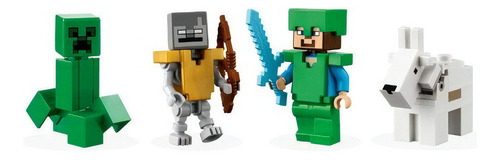 Kit De Construcción Lego Minecraft Picos De Hielo 21243 304