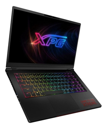 Imagen 3 de 5 de Laptop gamer XPG Xenia negra 15.6", Intel Core i7 9750H 32GB de RAM 1 TB SSD, NVIDIA GeForce RTX 2070 144 Hz 1920x1080px Windows 10 Home