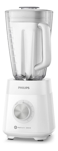 Licuadora portátil Philips Serie 5000 HR2240 3 L blanca con jarra de plástico 220V