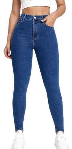 Pantalones Sml Mujer Jeans Strech Chupín