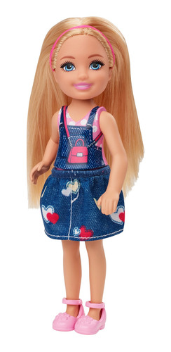 Barbie Mundo De Chelsea, Chelsea Vestido Mezclilla