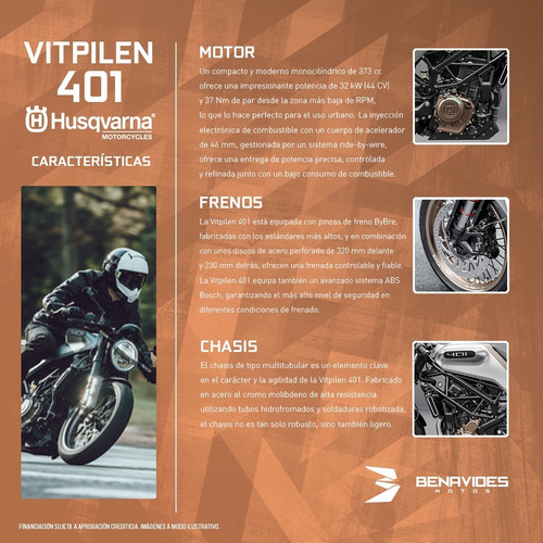 Imagen 2 de 8 de Husqvarna Vitpilen 401