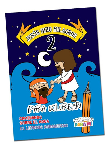 Revista Para Niños Jesús Hizo Milagros 2 Para Colorear