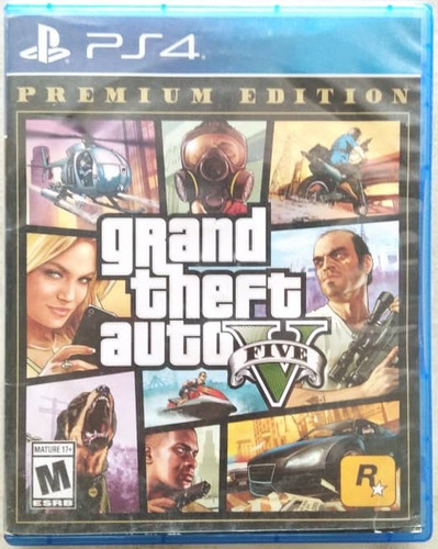 Juego Fisico De Playstation 4. Gta V Grand Theft Auto V