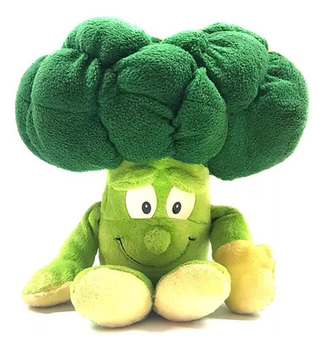 Boneca De Pelúcia De Frutas E Vegetais Com Brócolis