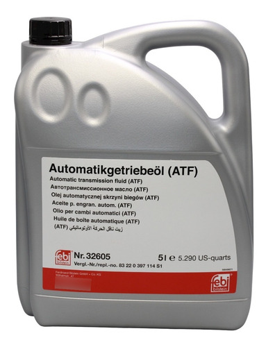 5lt Aceite Transmision Automatica 100% Sintetico Rojo Atf6