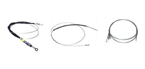 Combo Cables Embrague + Acelerador + Freno Mano Fiat 600