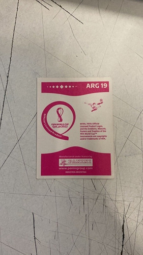 Imagen 2 de 2 de Figurita De Messi Qatar 2022