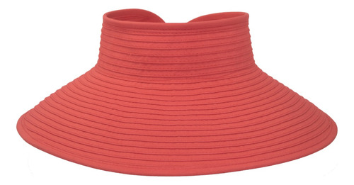 Visera Para El Sol Upf 50+ Rosis Color Coral Illums 