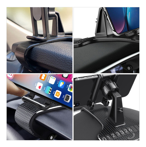 Soporte Para Teléfono Móvil De Coche Con Salpicadero Retrovi