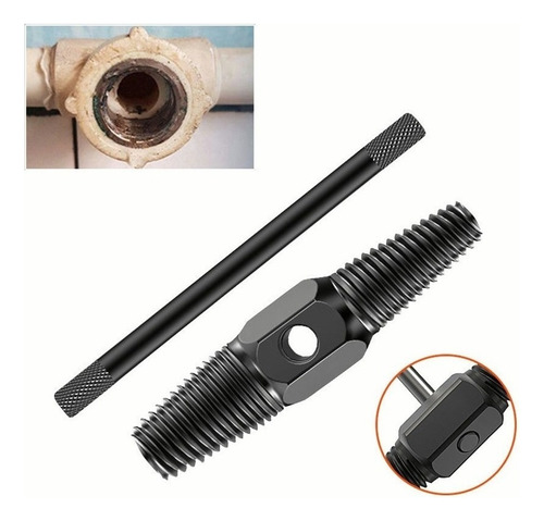 Extractor De Tubos Rotos De Doble Punta De 1/2 Pulgada Y 3/4