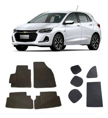 Jogo De Tapetes Onix Hatch 2020 2021 2022 2023 2024 ( Pvc )
