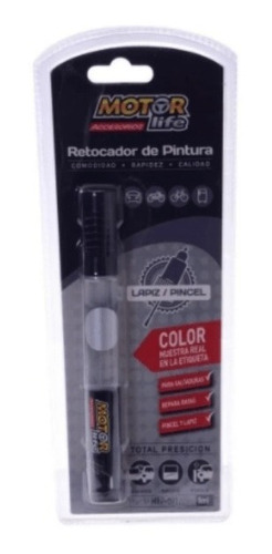  Lapiz Retocador Gris Platino Motorlife