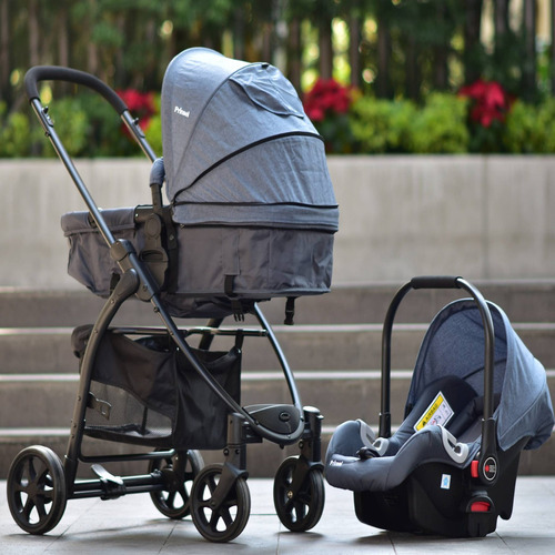 Carriola de paseo Prinsel Prima TS azul con chasis color negro