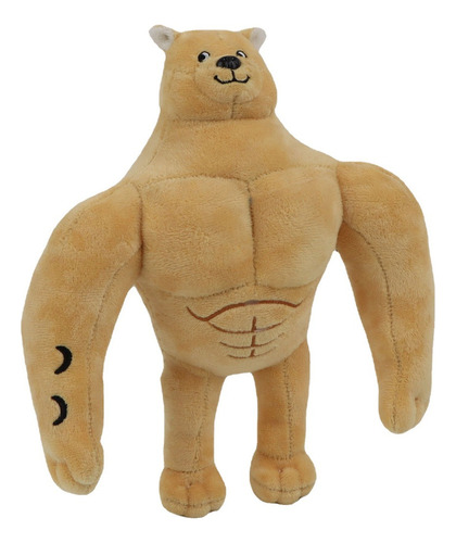 Backrooms Buff Doge Horror Muñeca Peluche Juguete Regalo