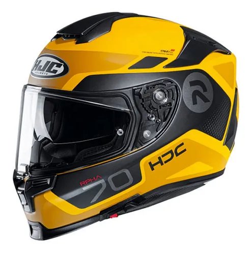 Casco hjc amarillo hotsell