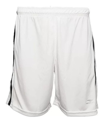 Short Penalty Entrenamiento Gris Negro Hombre Futbol Gym