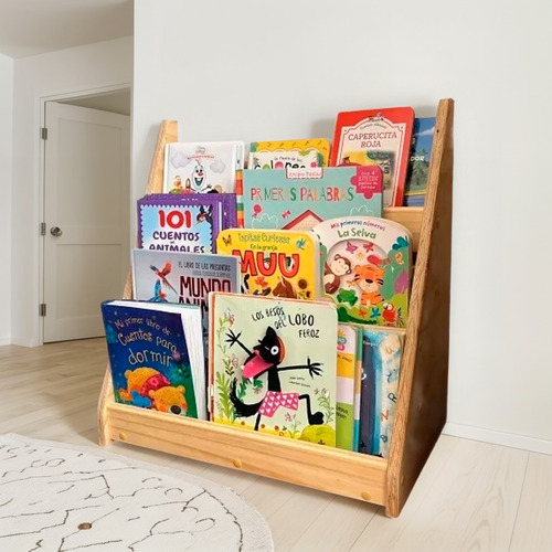Librero Organizador Infantil Montessori 76x38x91cm Chic Home