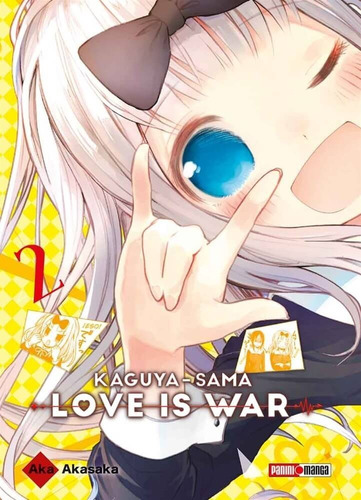 Kaguya Sama Love Is War Tomo Vol 2 Manga Panini Español
