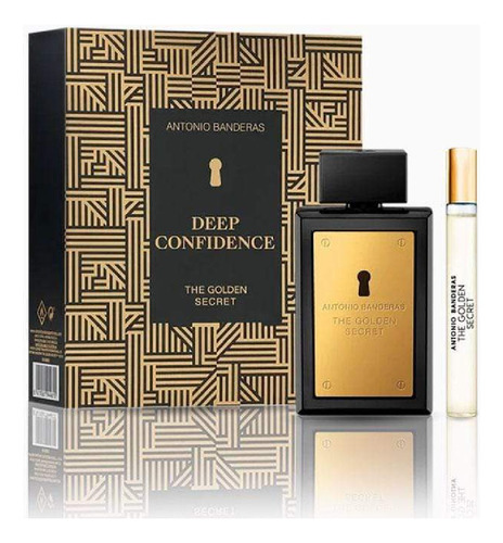 Estuche Golden Secret Perfume 100ml + Mini 10ml Caballero