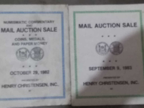 Catalogo De Monedas Antiguas Mail Auction Sale