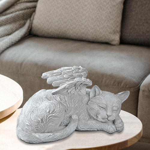 . Figura De Marcador De Túmulo De Gato Filhote De Cachorro
