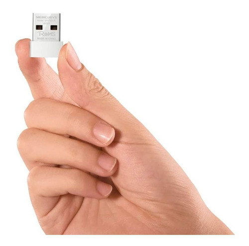 Imagen 7 de 8 de Adaptador De Red Wifi Usb Nano 150mbps Mw150us Mercusys