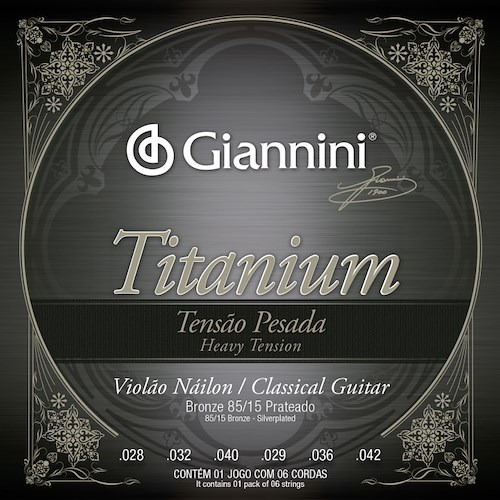 Giannini Genwta - Tension Alta  85/15 Titanium Encordado P/g