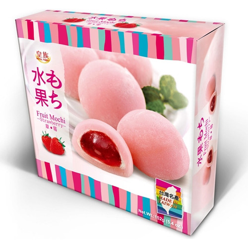 Imagen 1 de 2 de Mochi Fruit Fresa 132g Dulce Japones Asiatico