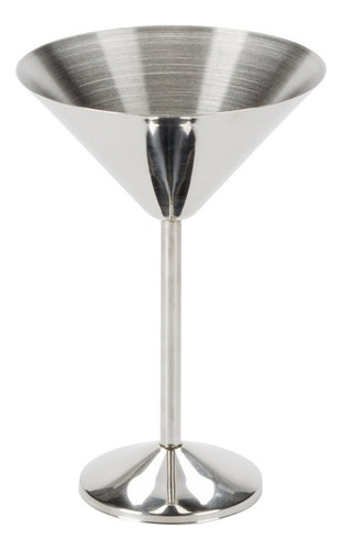 Servidor Steel Martini Glass Copa American Metalcraft 10 Oz