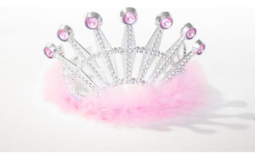 12 Coronas De Siete Diamantes En Forma De Pavo Real Con Plum