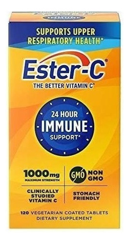   Ester C Vitamina C 1000 Mg Sistema Inmunologico 120 Tab