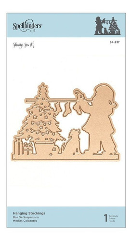 Imagem 1 de 2 de Spellbinders Christmas Die - Hanging Stockings