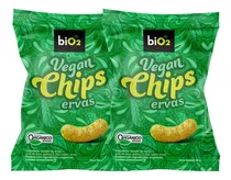 Comprar Kit Cu002F 2 Salgadinho Vegano Orgânico Su002Fglúten Ervas Bio2 40g