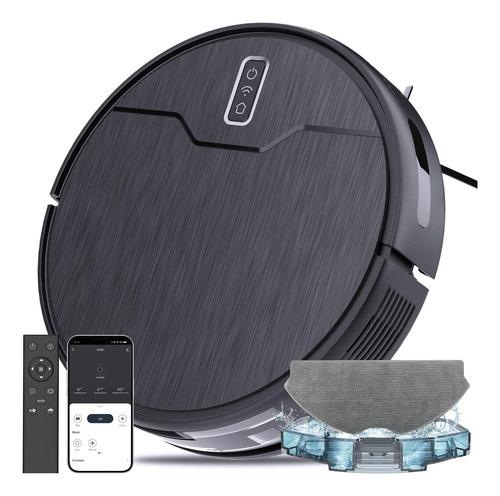 Robot Aspirador Y Fregona 6 Modos De Limpieza Wifi App Alexa