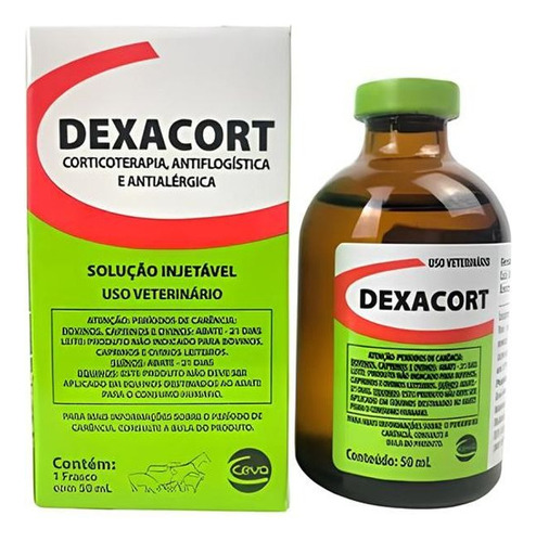 Dexacort 25 Mg/ml Fr 50 Ml - Ceva Anti-inflamatório