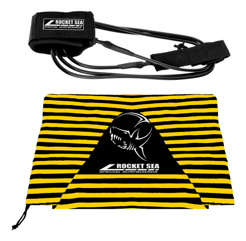 Leash Pracha Surf 6 Pés Capa Toalha Pranchinha