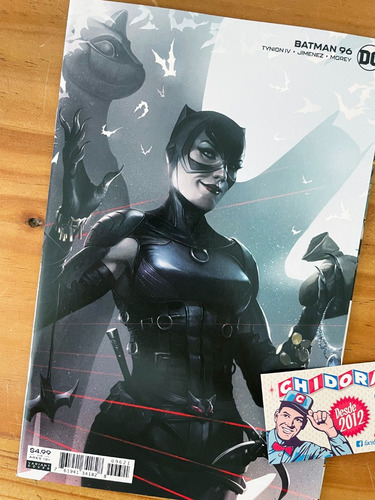 Comic - Batman #96 Francesco Mattina Variant Catwoman