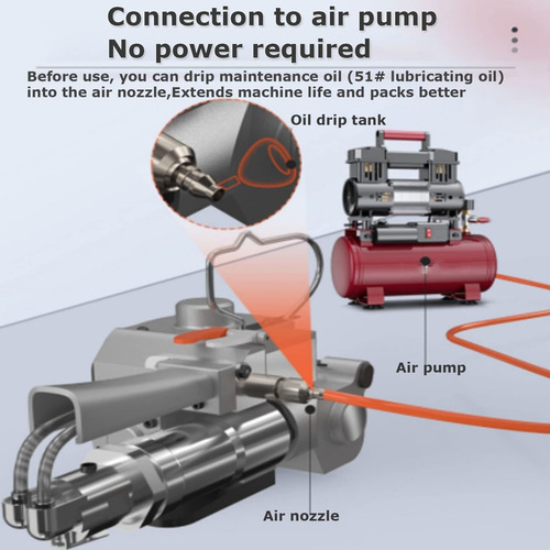 Máquina De Cintar Pneumática, Máquina De Cintar Manual Para